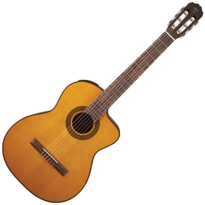 Takamine GC1CE Acoustic-Electric Classical Guitar - Natural image 1