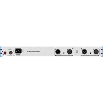 API 3122V Mic Preamplifier (2-Channel Rack-Mount) image 2