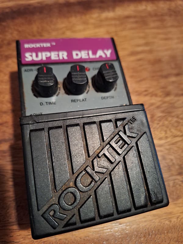 Rocktek ADR01 Super Delay Pedal Reverb