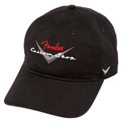 Fender Custom Shop Baseball Hat Black
