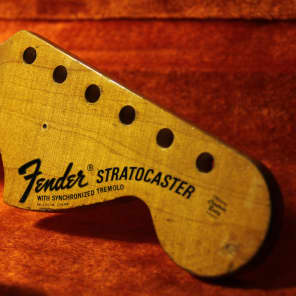 Fender Stratocaster 1971 neck 4-bolt One-Piece Maple imagen 1