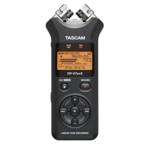 TASCAM DR-07MKII Portable Recorder image 1