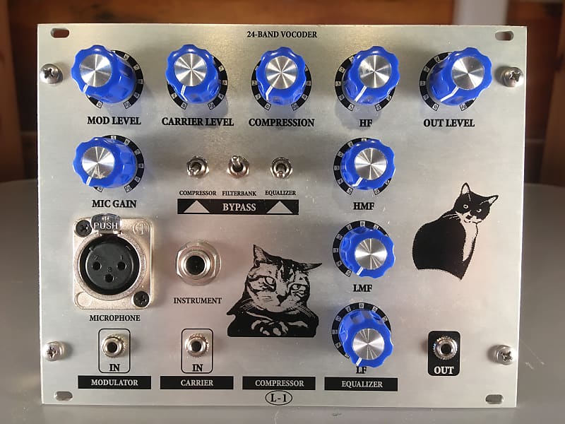 L1 24band vocoder eurorack euro Reverb