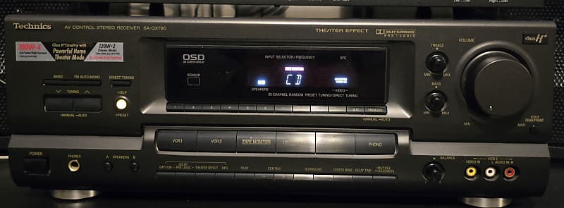 Technics Su gx790 1995 - Grayish/black  			