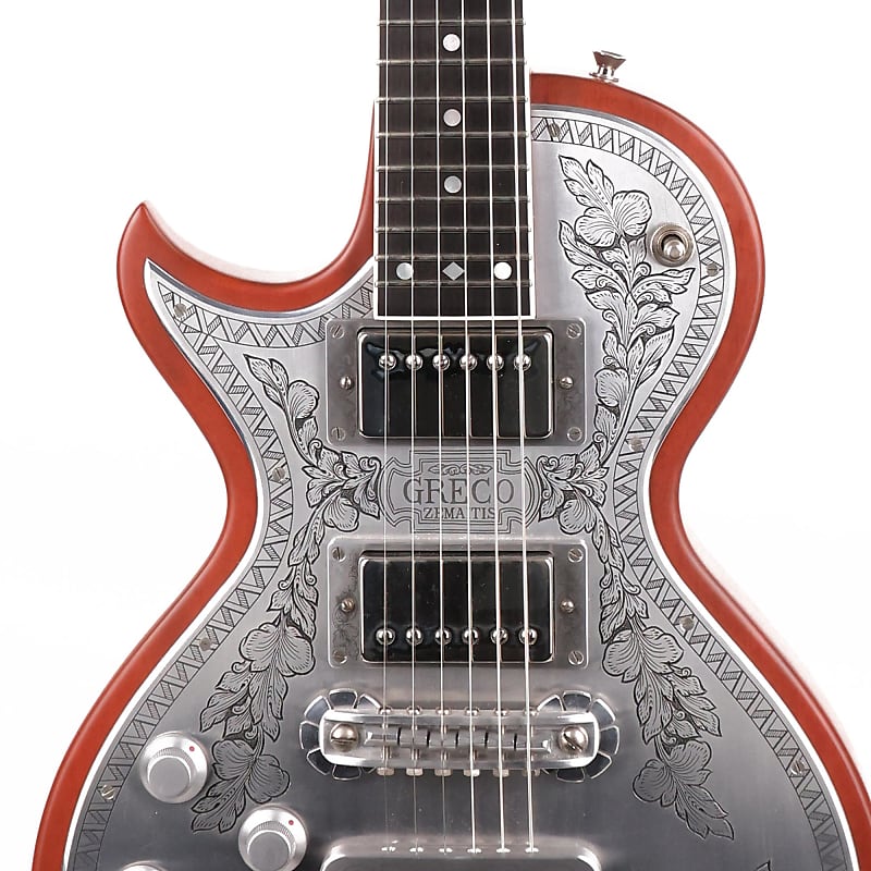 Greco Licensed Zemaitis Metal Front Guitar Left-Handed