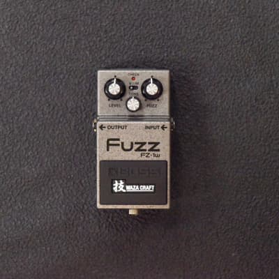 Reverb.com listing, price, conditions, and images for boss-fz-1w-fuzz-waza-craft