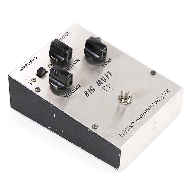ギター BIG MUFF Clone 1972 triangle knob 1972 Electro-Harmonix Big Muff Pi V1 Triangle Knob Vintage