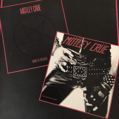 Motley Crue Guitar Tab Book 1984 Heavy Metal Music Sheet Rare Japan Vintage