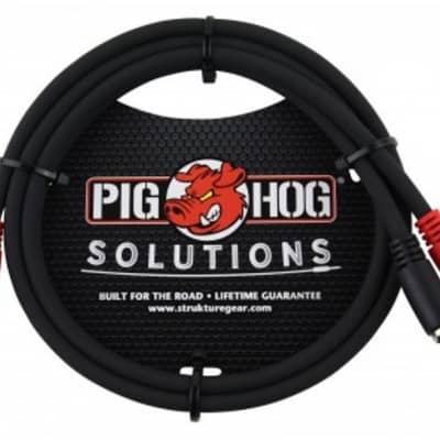 Pig Hog Solutions - 6ft RCA-RCA Dual Cable, PD-RCA06 image 3