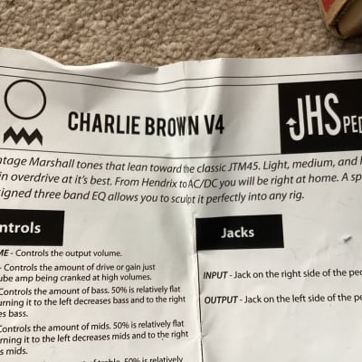 JHS Charlie Brown Overdrive V4 image 7