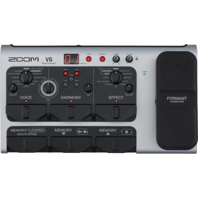 Zoom V6 Vocal Processor | Reverb