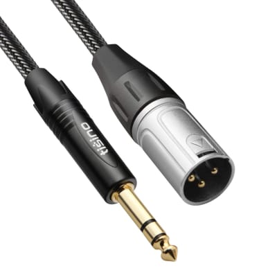 TRS 1/4 Inch to XLR Cable XLR 3-Pin Female to Quarter Inch Male Balanced XLR  to Jack 6.35mm TRS Signal Interconnect Cord - AliExpress