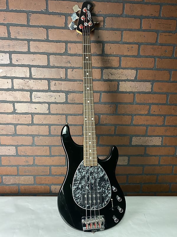 Sterling By Music Man SB14 4-String Bass, Black, Made In 2009 | Reverb