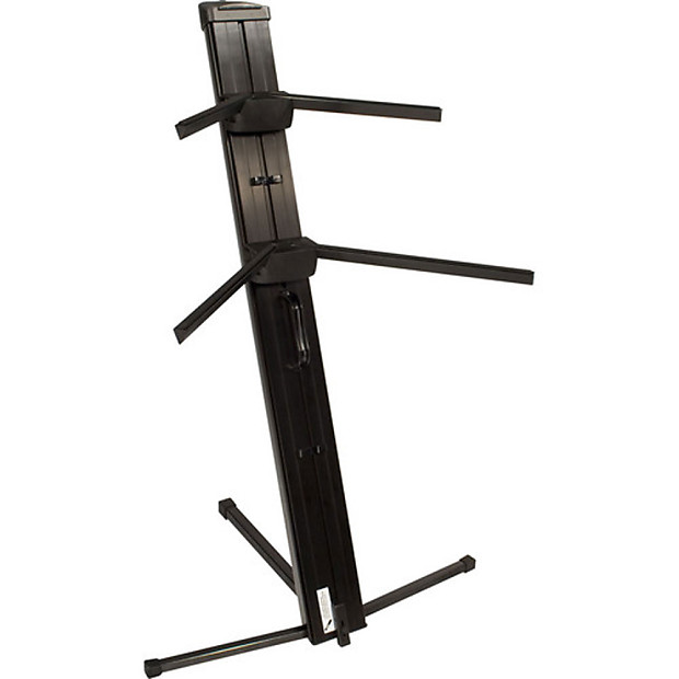 Ultimate Support AX-48 Pro Plus Apex Series Two-Tier Column Keyboard Stand image 2
