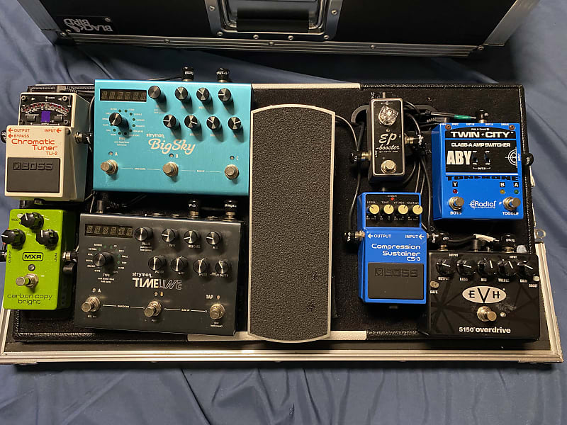 Blackbird Pedal Board 2019 Black Painted Reverb