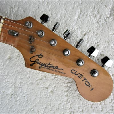 Guyatone Custom Stratocaster, Late 1970's Japan, Sunburst Guyatone Custom Stratocaster, Late 1970's Japan, Sunburst