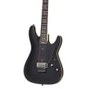 Schecter 6 String Solid-Body Electric Guitar, Aged Black Satin (3661)