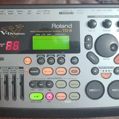 Roland TD-8 Drum Sound Module 1999 - 2005 - Silver