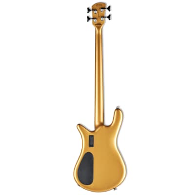 Spector Euro 4 Classic 4 String Bass Guitar Metallic Gold image 3