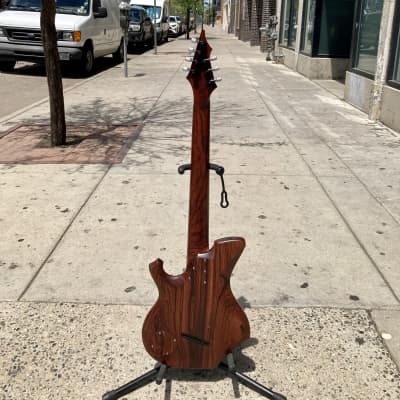 Barlow Guitars Osprey 7 String Fan Fret  Camatillo / Cocobolo 2019 - Satin W/ Mono Gig Bag image 2