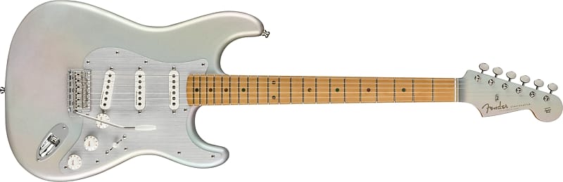 Fender H.E.R. Stratocaster Chrome Glow, Maple neck, Alder body with Gigbag image 1