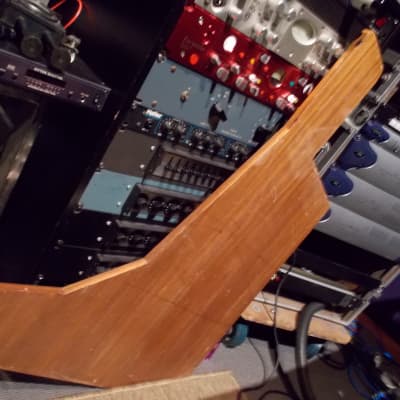 Trident B Range Console 1974 Left Side Wood Panel | Reverb