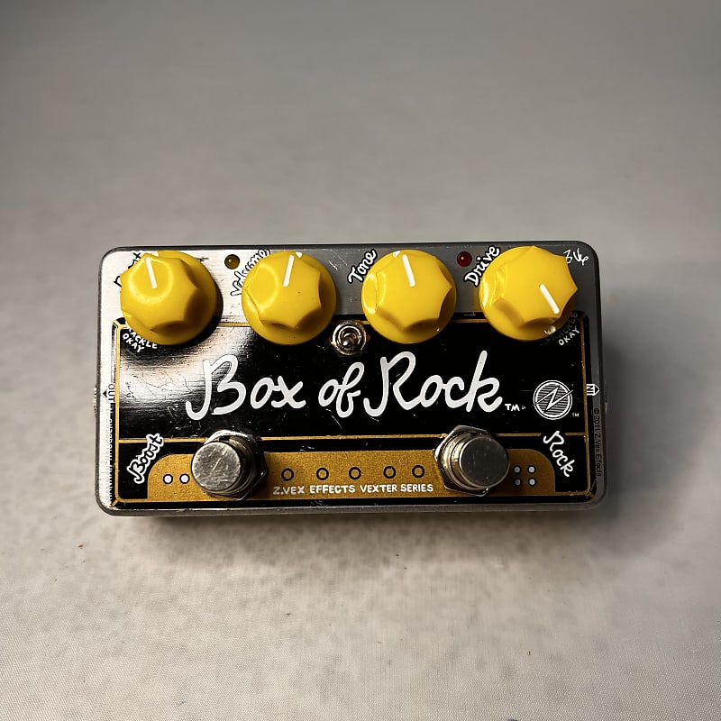 Zvex Box of Rock Hand Painted, brand new, old stock, 2008