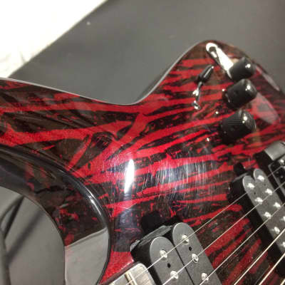 Schecter C-1 Silver Mountain Electric Guitar, Blood Moon image 4