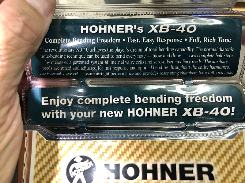 Hohner XB-40 C - Harmonica diatonique XB-40 Extreme Bending 10 trous en Do