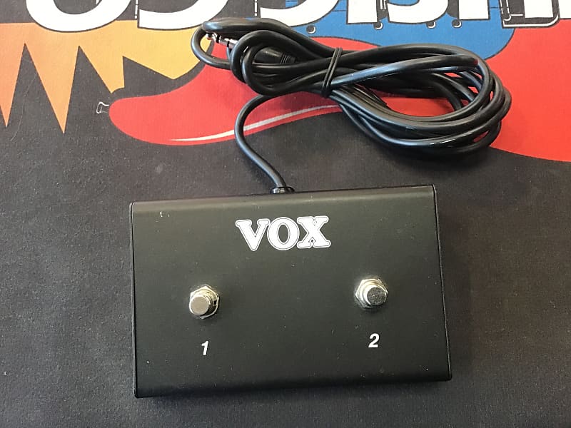 Vox 2 Button Footswitch Reverb