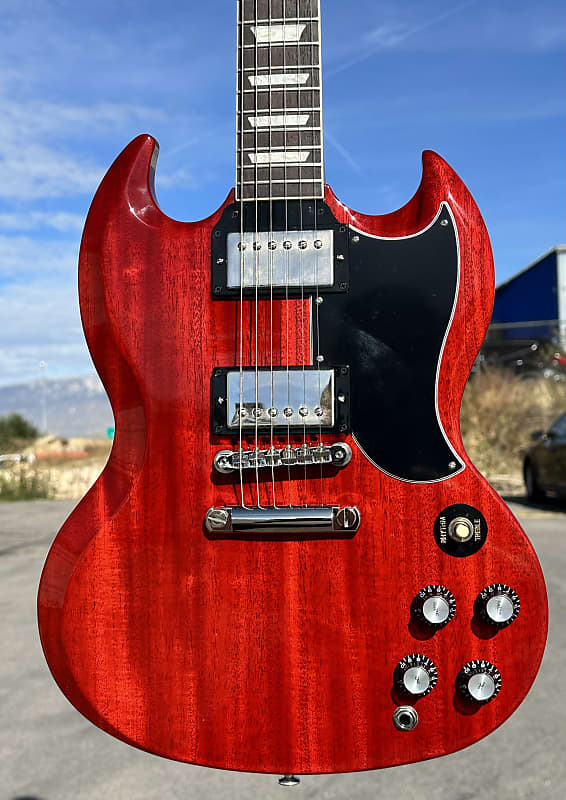Gibson SG Standard '61 2023 Vintage Cherry new Unplayed Auth Dlr 6lb 13oz  #269