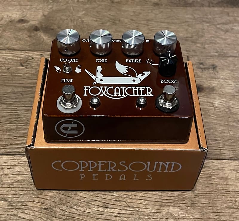 CopperSound Pedals Foxcatcher Overdrive & Boost ~ Secondhand