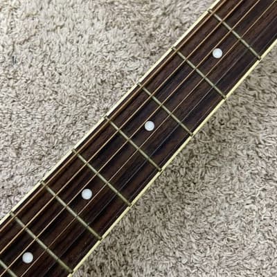 41 Inch Acoustic Guitar Solid Spruce Top Matte, Maple Neck, Rosewood Fingerboard image 3