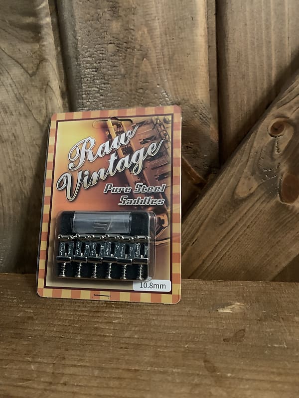 Raw Vintage Pure Steel Saddles RVS 108 | Reverb