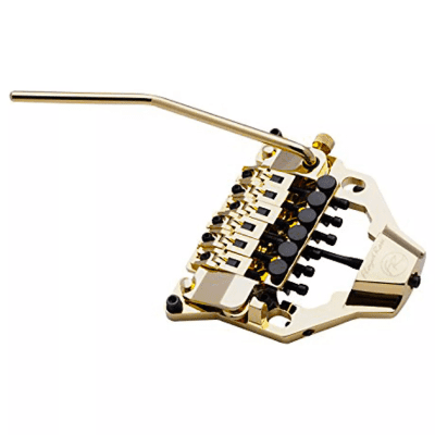 IN STOCK! Floyd Rose FRTX03000 Gold 4 Gibson Les Paul SG Stop Tail BoltOn No Routing Locking Tremolo image 1