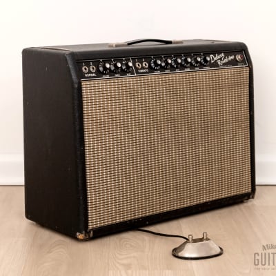 Fender Deluxe Reverb Head 1964 Black | Reverb