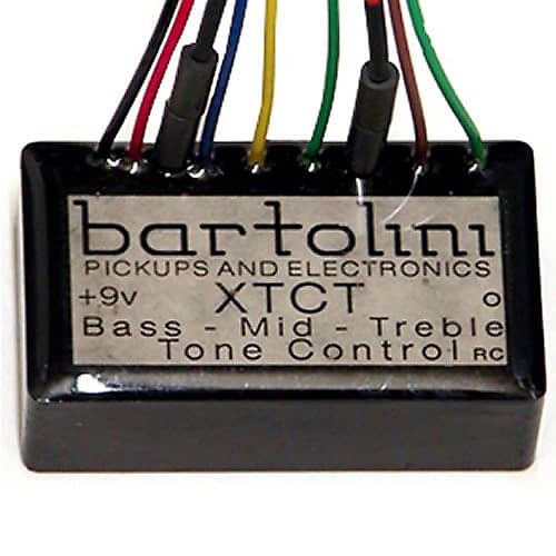 Bartolini XTCT 3-Band Preamp Module