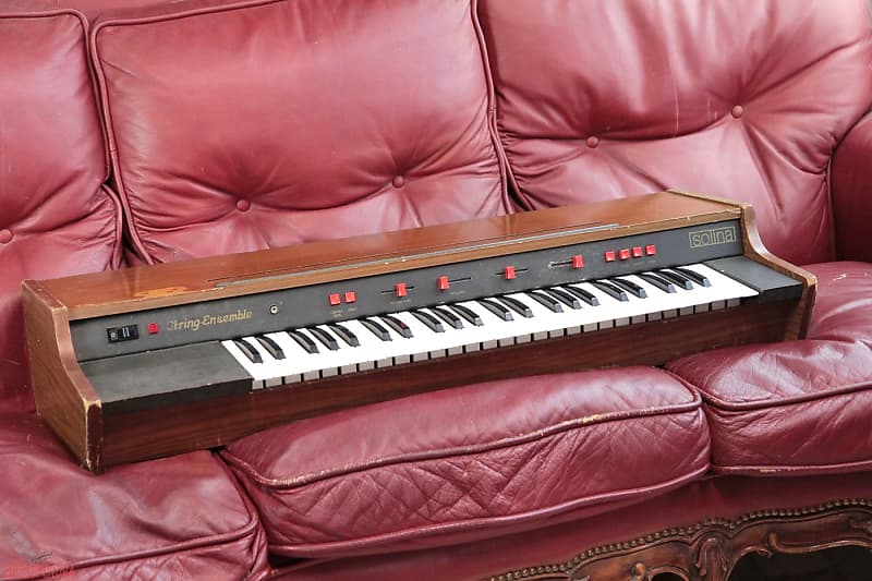 ARP Solina String Ensemble Polyphonic Analog Synthesizer 1974 - 1979 - Black image 1