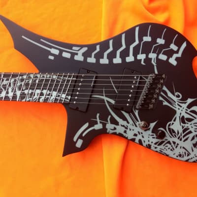 ギター Etherial Guitars Azwen 7 Etherial Guitars AZWEN WHITE 7弦ギター