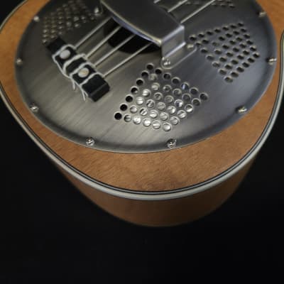 Gold Tone ResoMaple Concert-Scale Curly Maple Resonator Ukulele with Gig Bag image 7