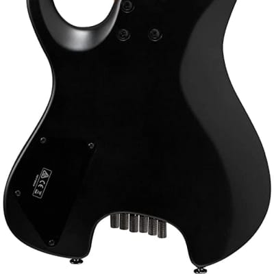 Ibanez QX52BKF Q STandard 6 String Standard Electric Guitar in Flat Black image 2