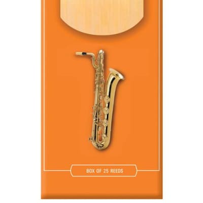 Rico Baritone Saxophone Reeds, Strength 2.0, 25-pack image 1