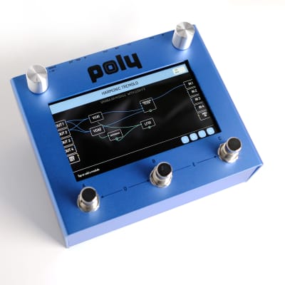 ギター Poly Effects Beebo Beebo Multi-Effects Pedal - Blue | Poly Effects | Wildwood