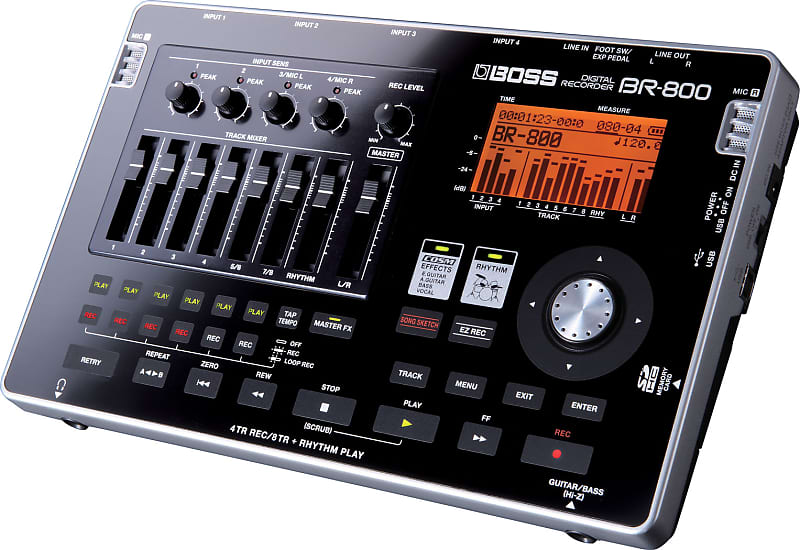 Boss BR-800 Portable Digital Recorder | Reverb Canada