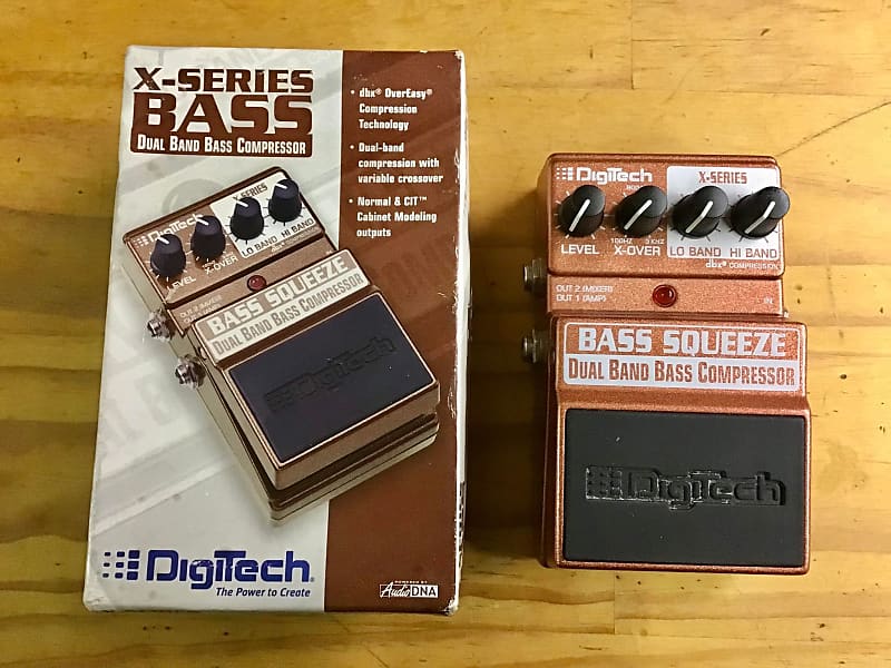 Pre-Owned DigiTech Bass Squeeze Dual Band Bass Compressor image 1