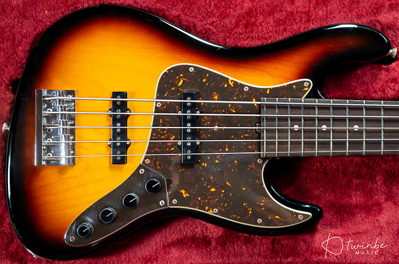 Sadowsky Metro RV5 Bass Made in Japan Sunburst with Rosewood