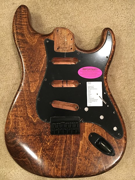 WARMOTH Stratocaster Thinline ボディ+その他 Replacement guitar bodies for the Fender Stratocaster