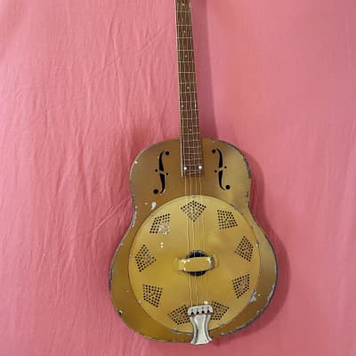 National Triolian Tenor Resonator Guitar with Sunset Art 1930(?) image 1