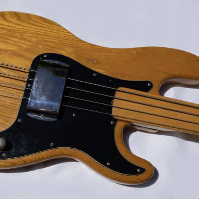 Fender Precision Bass Fretless with Maple Fingerboard 1973 - Natural image 1