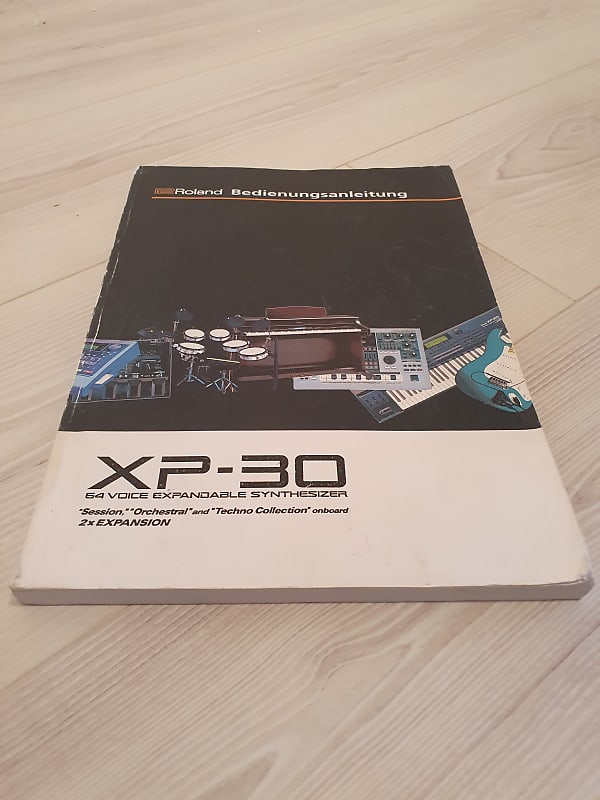 Roland XP-30 Manual. German Language. Good Condition. Global Ship. image 1